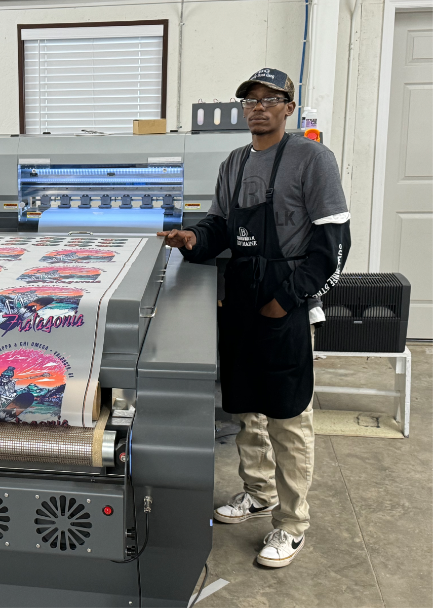 Jermaine Graham, Print Crew at Boardwalk USA